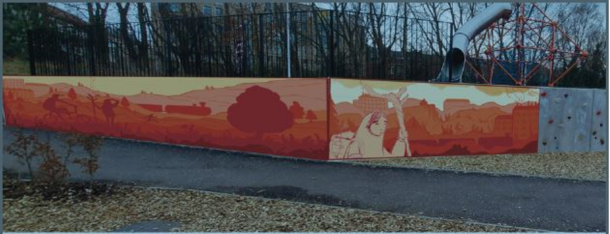 Dalry Community Park Mural - Option 2 Dalry Community Park Mural - Option 2